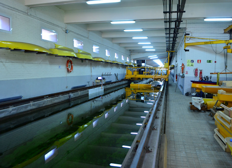 El Canal de Ensayos Hidrodinámicos de la ETSI Navales